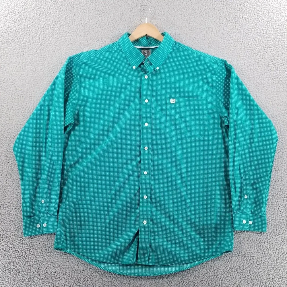 Cinch shirt green